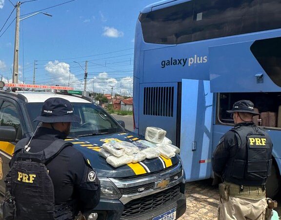 PRF prende em ocorrências distintas duas pessoas por tráfico de drogas no Piauí.