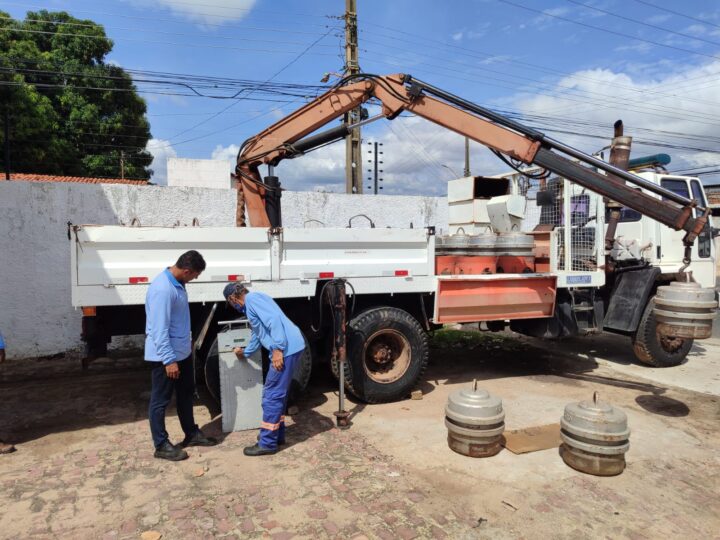 Balanças de carga máxima são vistoriadas pelo Imepi