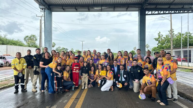 Ação conjunta em Campo Maior promove Educação Para o Trânsito e garantia dos Direitos Humanos