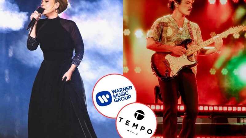 Catálogos de Bruno Mars e Adele são vendidos por mais de R$ 2 bilhões