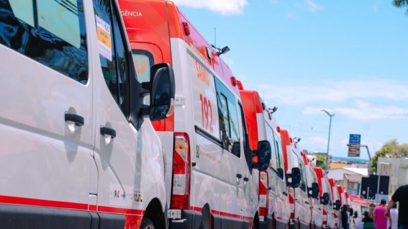 Municípios do Piauí são beneficiados com novas ambulâncias do Samu 192