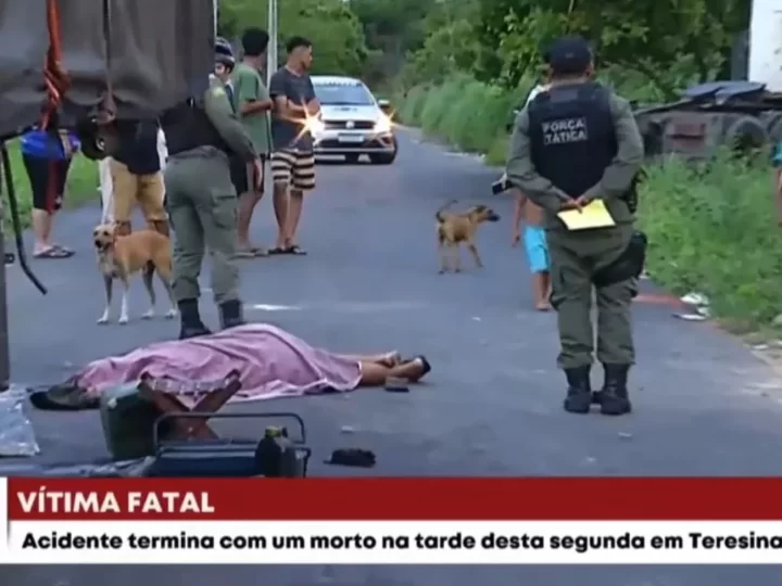 Caminhoneiro morre atropelado pelo próprio veículo na zona sul de Teresina