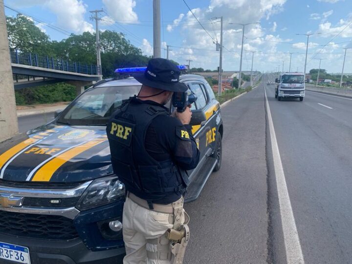 PRF mantém foco no combate ao excesso de velocidade nas rodovias do Piauí