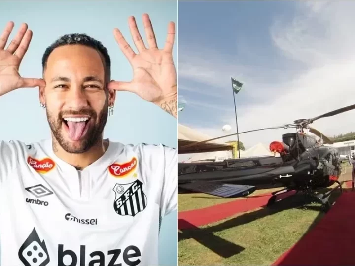 Helicóptero todo dia? Neymar pode gastar até R$ 7 mil em cada ida ao CT do Santos