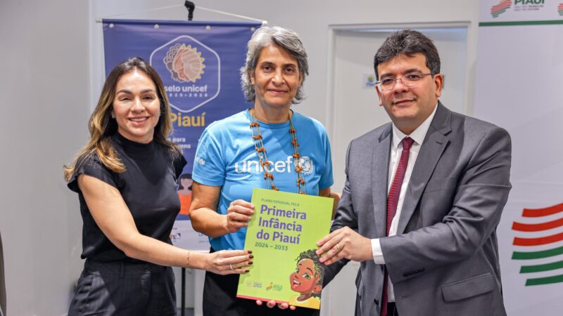 Selo Unicef é lançado no Piauí e governador Rafael Fonteles convoca prefeituras a aderirem ao programa