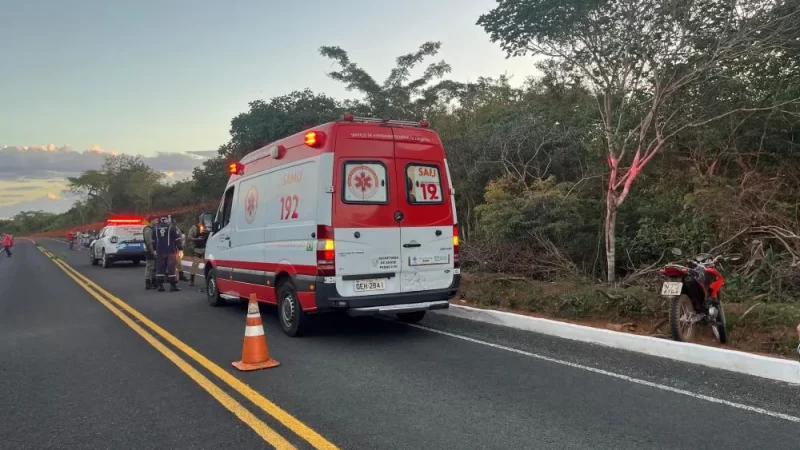 Homem morre em acidente de moto na zona rural de Pedro II