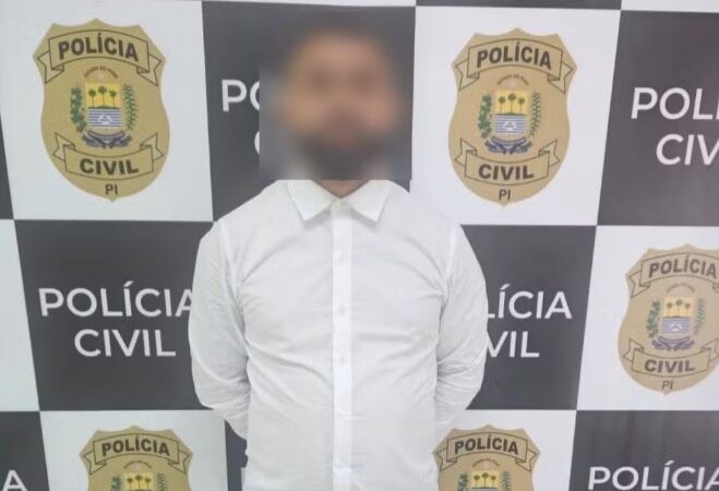 Noivo condenado por roubo é preso durante cerimônia de casamento comunitário em Teresina