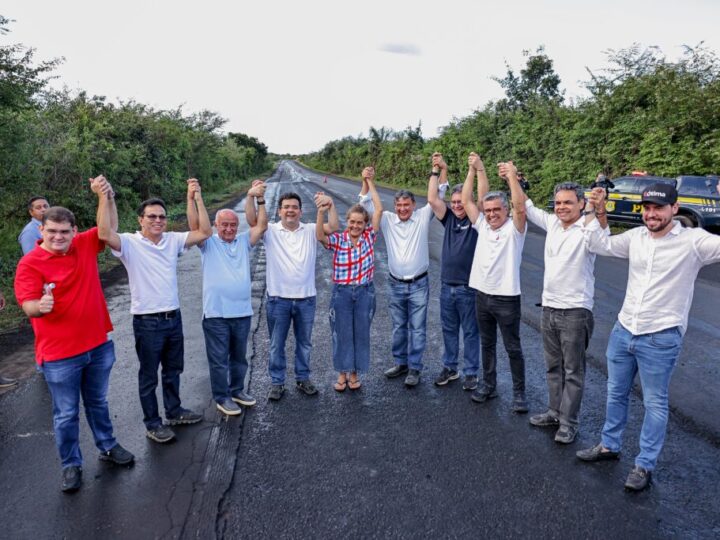 Governador Rafael visita BR-343 e destaca investimentos do Governo Federal para manutenção da rodovia