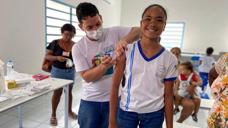 Piauí realiza Dia D de vacinação contra influenza e HPV neste sábado (17)