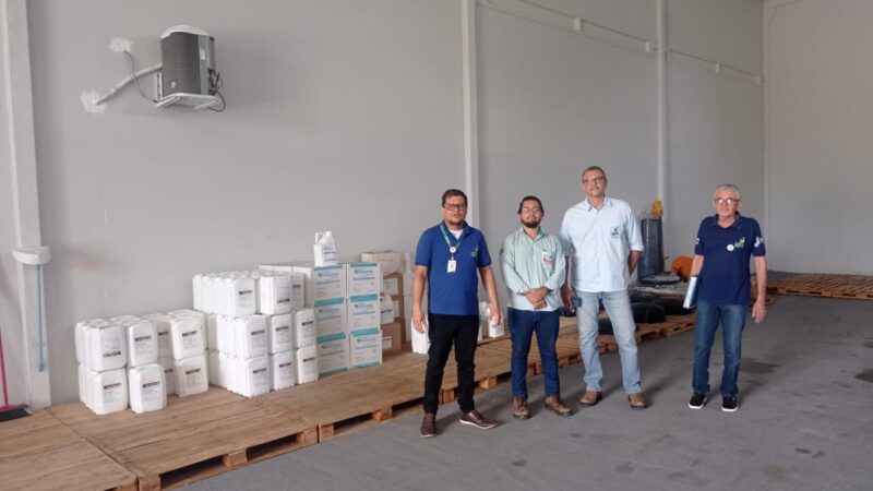 Sada e Adapi realizam vistorias em revendas de agrotóxicos no município de Piripiri