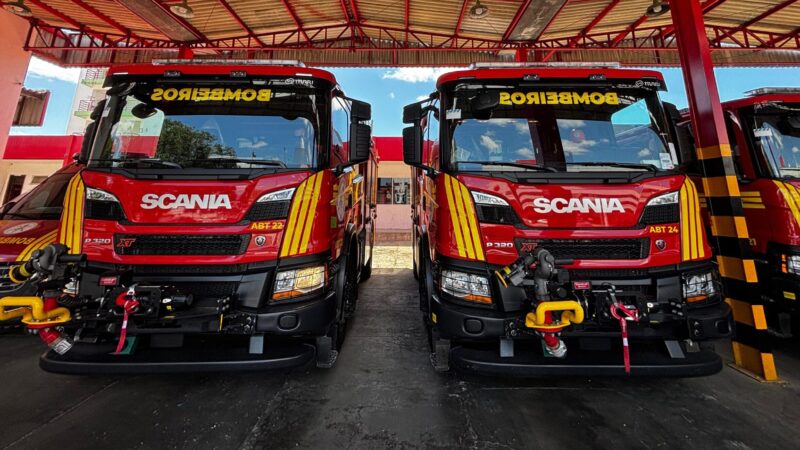 Governador entrega mais de R$ 10 milhões em novas viaturas e equipamentos para o Corpo de Bombeiros nesta quinta (22)