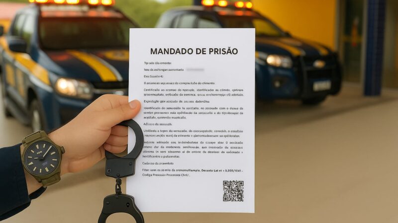 Caminhoneiro condenado por estupro de vulnerável é preso pela PRF em Piripiri
