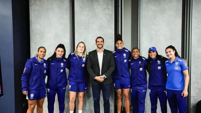 Novo presidente da CBF projeta mais investimentos no futebol feminino