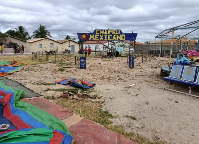 Dono de parque se apresenta à polícia e diz que não autorizou funcionamento de brinquedo que caiu no PI; duas crianças seguem internadas
