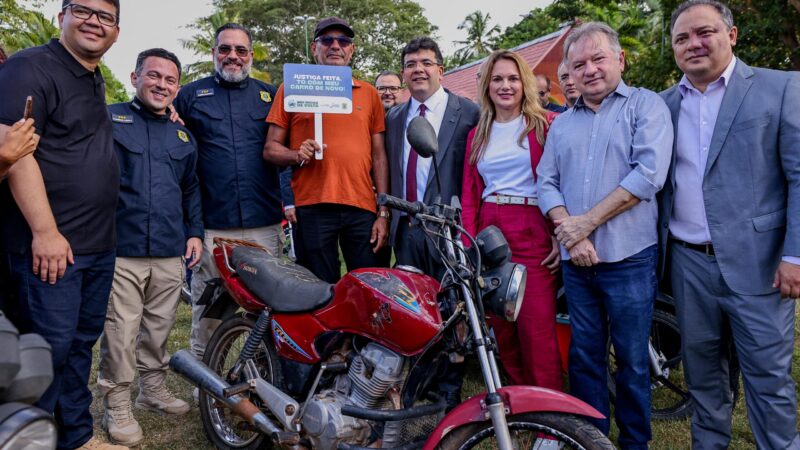 Governo do Piauí devolve 42 veículos roubados e chega a 300 recuperados em um ano, enfraquecendo rede de crime