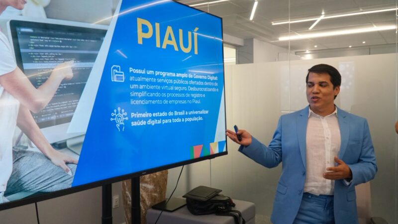 Governo do Estado apresenta Programa Piauí Saúde Digital a representantes de seis países de língua portuguesa