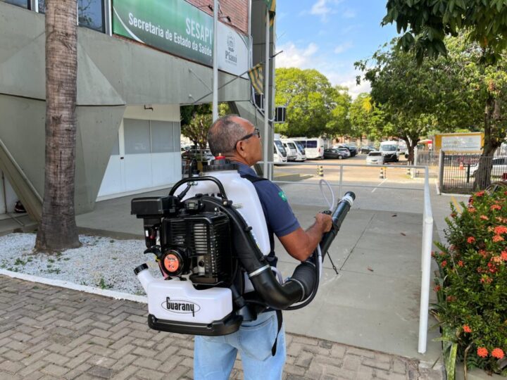 Sesapi adquire pulverizadores costais motorizados para controle do Aedes aegypti