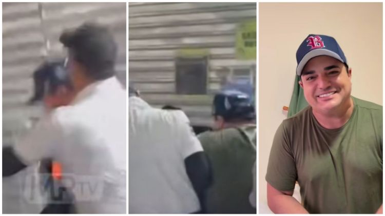 Cantor de Brasas do Forró é retirado de show por seguranças após comportamento inadequado