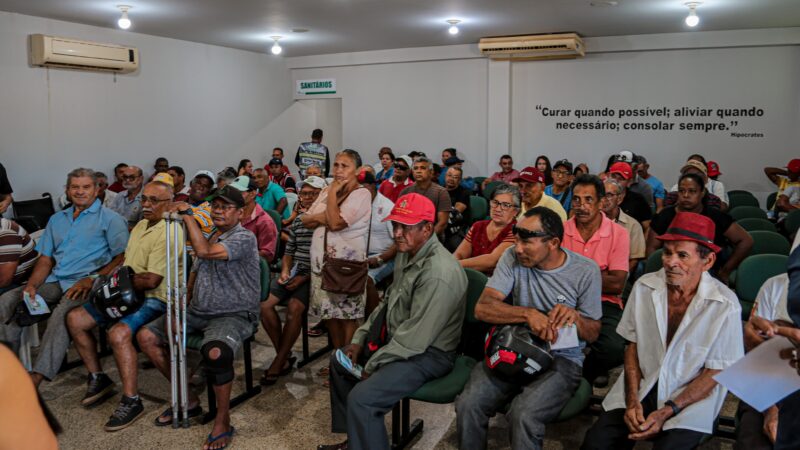Prefeitura de Piripiri e SENAR realizam mutirão de saúde para homens e mulheres da zona rural
