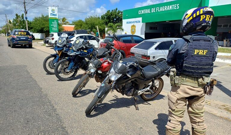 PRF recupera motocicleta e prende condutor que já foi alvo da operação rolezinho