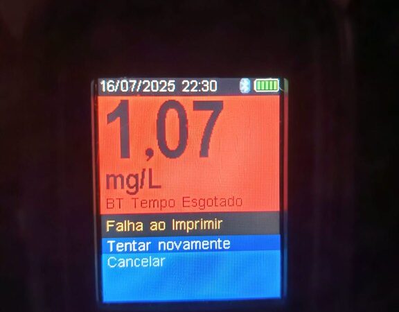 PRF prende motorista por embriaguez ao volante na BR-316, em Ipiranga do Piauí