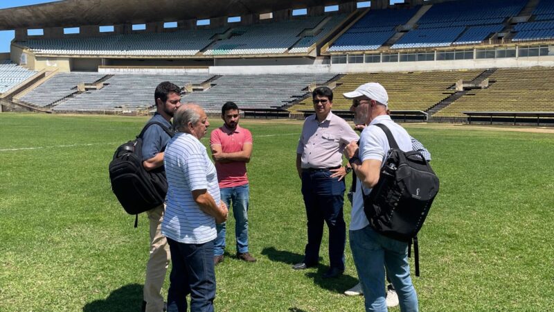 Albertão recebe visita técnica da CBF com foco na revitalização do estádio