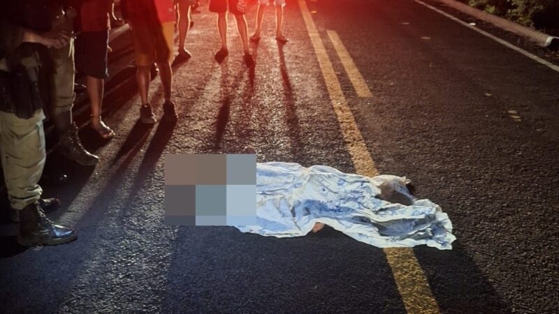 Homem morre após ser atropelado por carro na BR-222, na zona rural entre Piripiri e Batalha