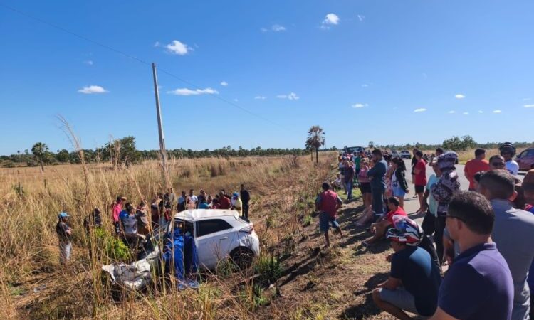 Trágico acidente deixa dois mortos na BR-343 na saída de Campo Maior sentido Piripiri
