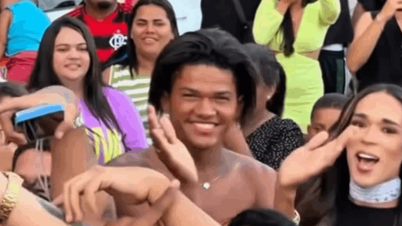 Piauiense Kauane Cinderela conquista Carlinhos e entra direto no ‘Rancho do Maia