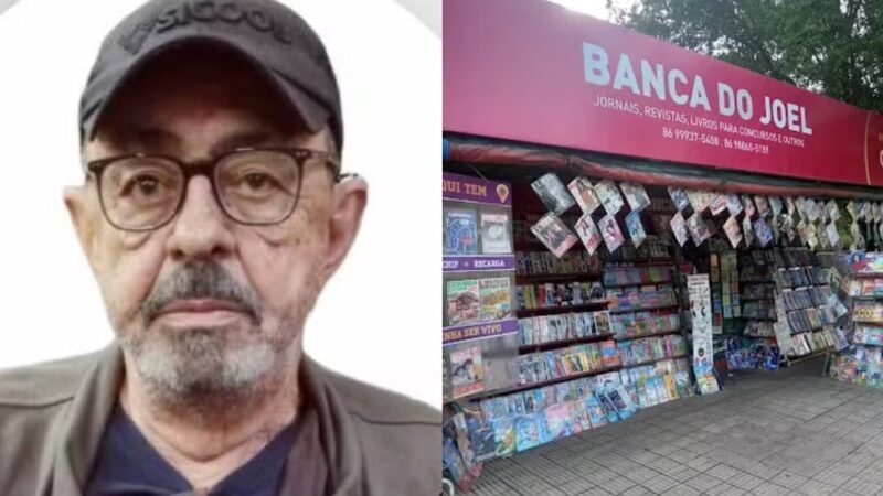 Joel, popular jornaleiro do Piauí, morre após sofrer AVC em São Paulo