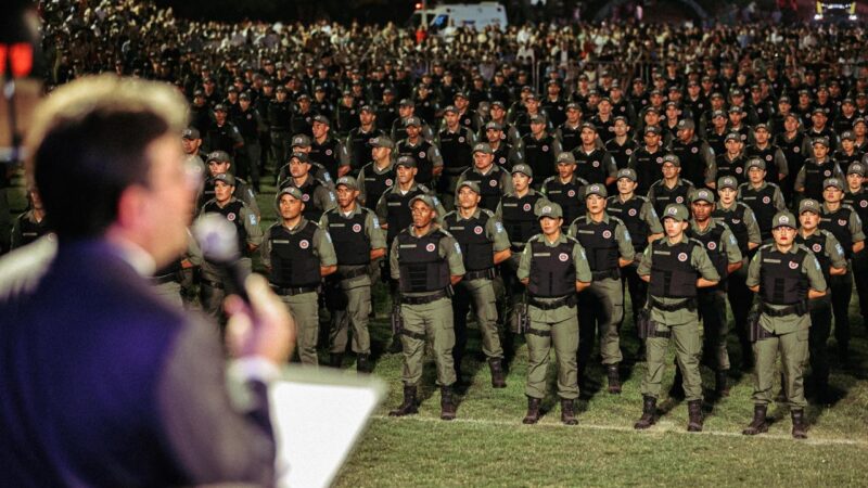 Governador nomeia 650 soldados e reafirma meta de chegar a 4 mil novos agentes de segurança até 2026