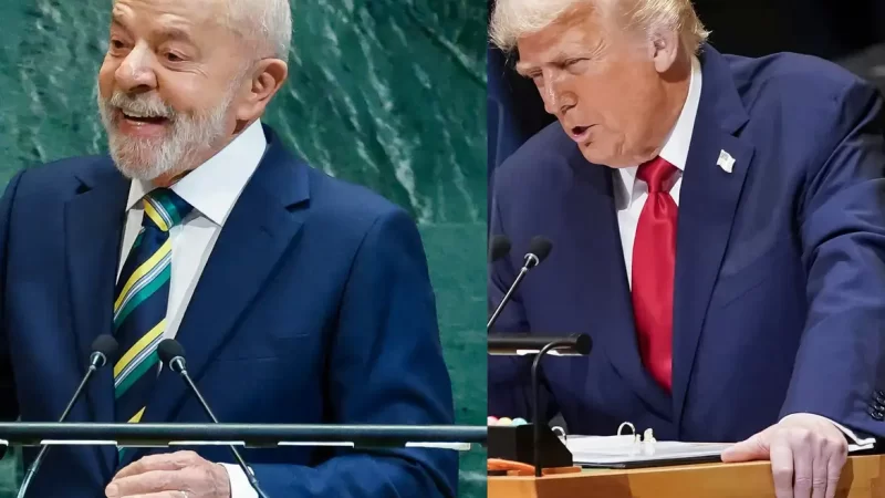Governo brasileiro confirma conversa de Lula e Trump
