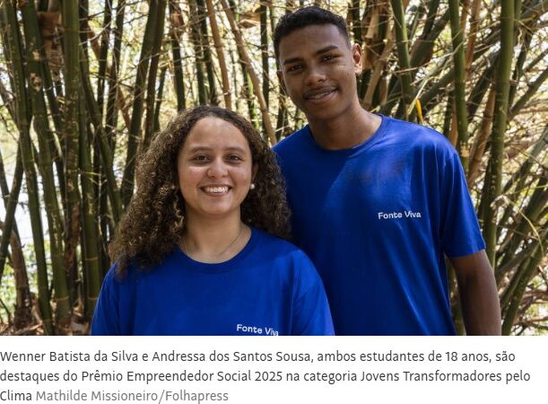Dupla do Piauí cria fonte contra calor extremo