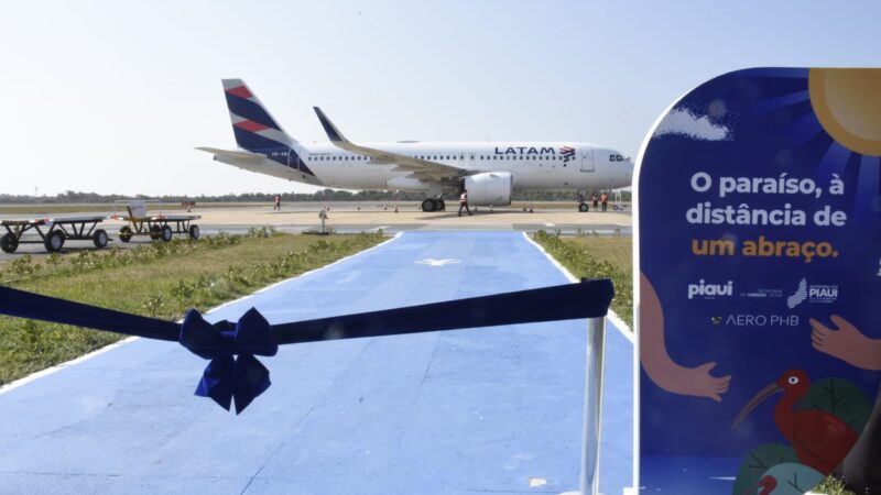 Início dos voos Fortaleza–Parnaíba projeta chegada de 40 mil novos turistas