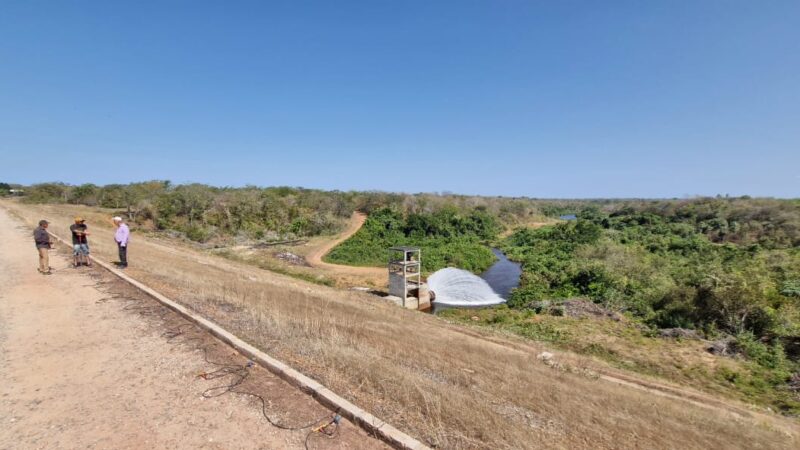 Equipe técnica do Idepi realiza vistoria na Barragem Piracuruca