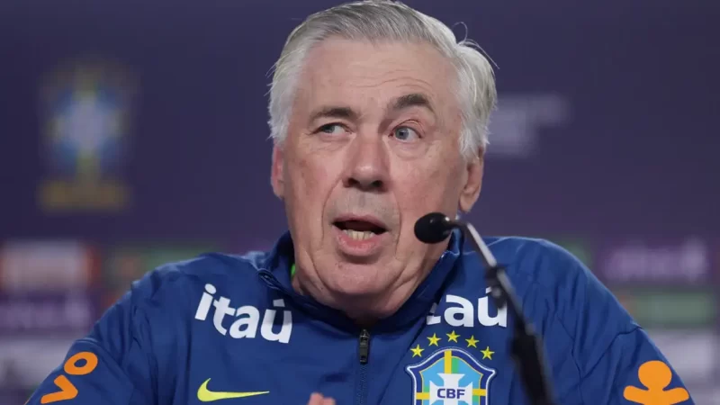 Ancelotti manterá Brasil com quatro atacantes em duelo contra o Chile