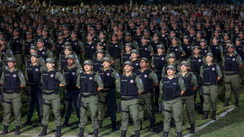 Polícia Militar do Piauí realiza distribuição dos novos soldados nesta terça-feira (2) no Quartel do Comando-Geral