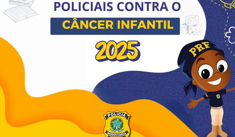PRF no Piauí dá início à campanha solidária Policiais contra o Câncer Infantil 2025