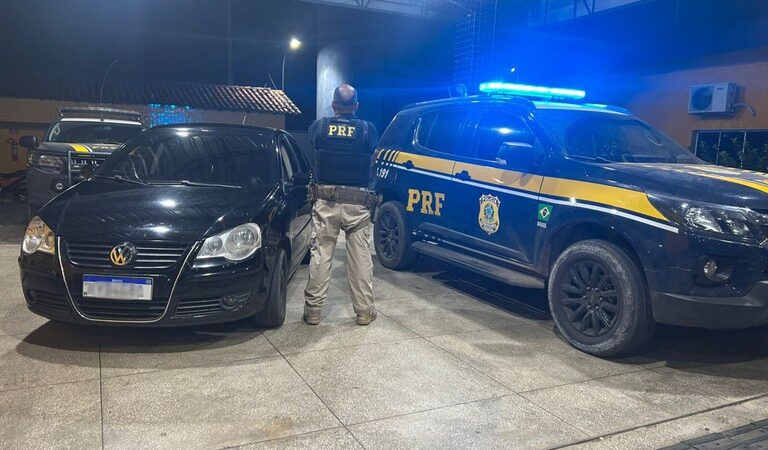 PRF flagra veículo com sinais de adulteração durante fiscalização em Piripiri