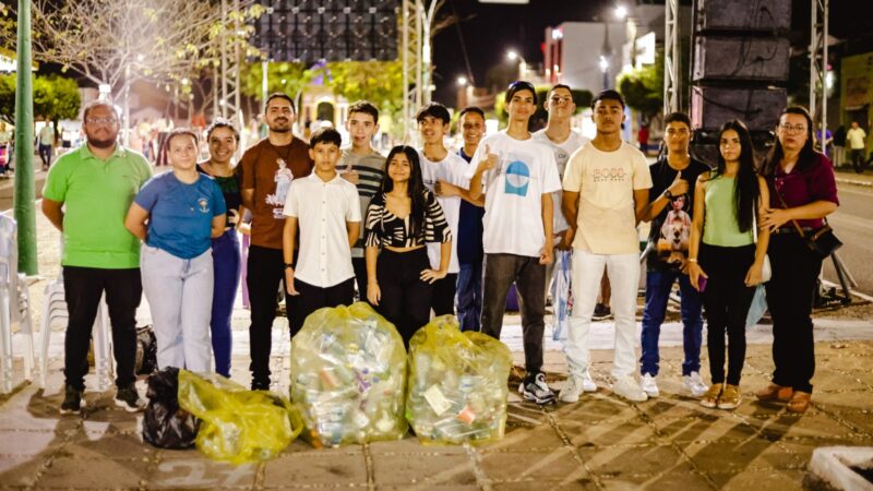 Projeto Eco Novena é executado durante o novenário dos festejos de Piripiri