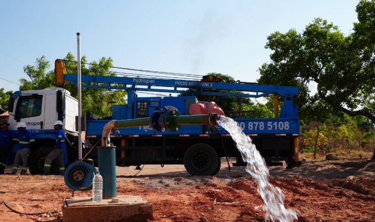 Águas do Piauí perfura 22 poços e aumenta produção em mais de 658 mil litros por hora