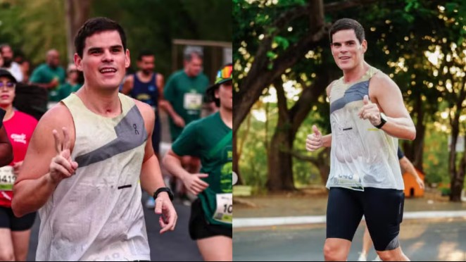 ‘Voltar a fazer o que gosto’, diz médico piripiriense ferido em colisão após completar 1ª corrida depois do acidente