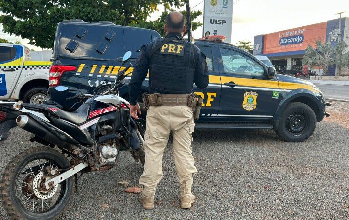 PRF recupera três motocicletas com sinais de adulteração e registro de furto no Piauí