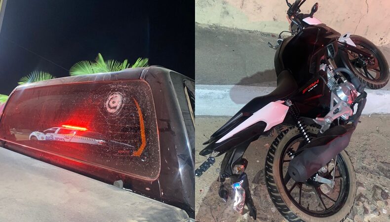 Confusão em prostíbulo de Parnaíba termina com tiros, atropelamento e dois detidos