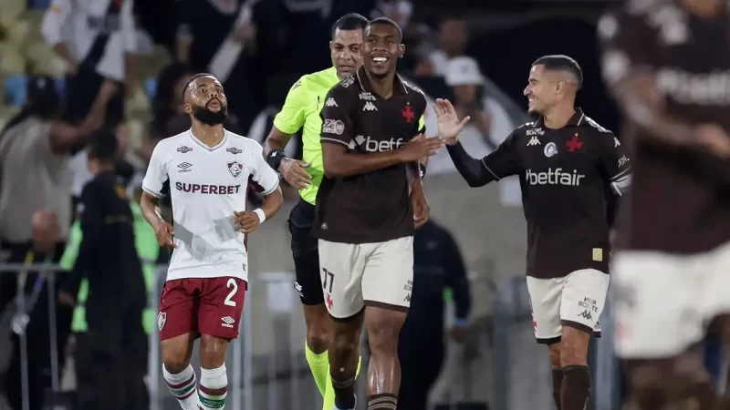 Rayan decide mais uma vez e Vasco derrota o Fluminense no Maracanã