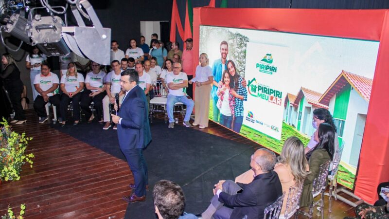 Prefeitura de Piripiri lança o programa habitacional Piripiri Meu Lar