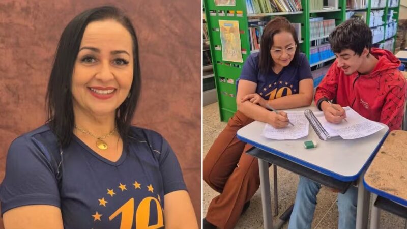 Professora piripiriense previu tema da redação do Enem 2025 e fez projeto com alunos de escola do Ceará sobre envelhecimento desde setembro