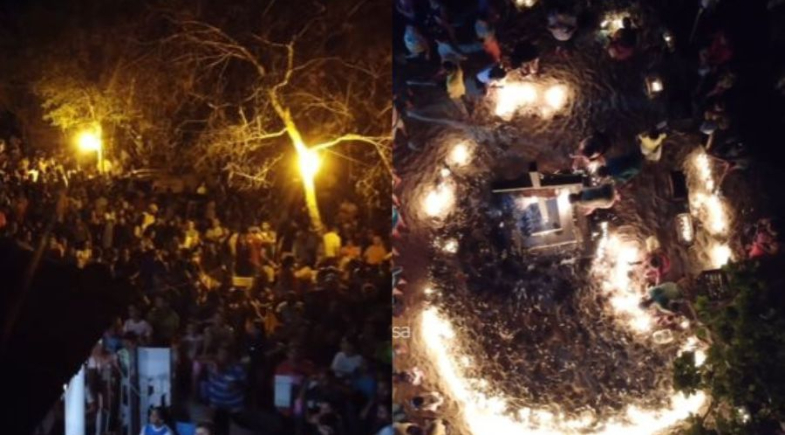 Dezenas de romeiros visitam o túmulo de Maria Rosa, em Piracuruca; vídeo!