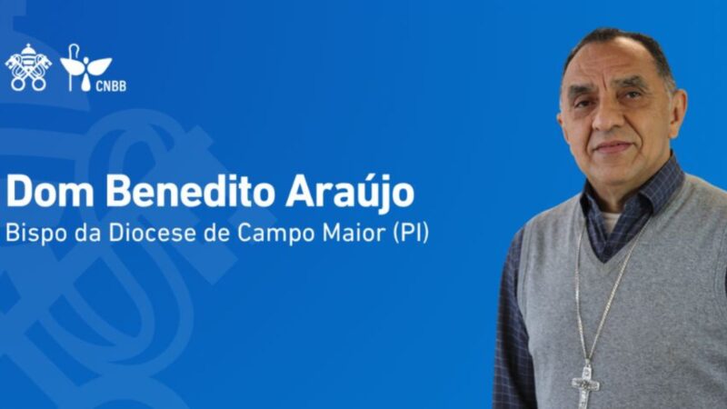 Papa Leão XIV nomeia dom Benedito Araújo como novo bispo da Diocese de Campo Maior