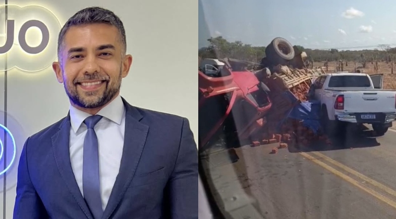 “O susto foi grande”, diz Rodrigo Amorim após acidente com 3 veículos em Campo Maior